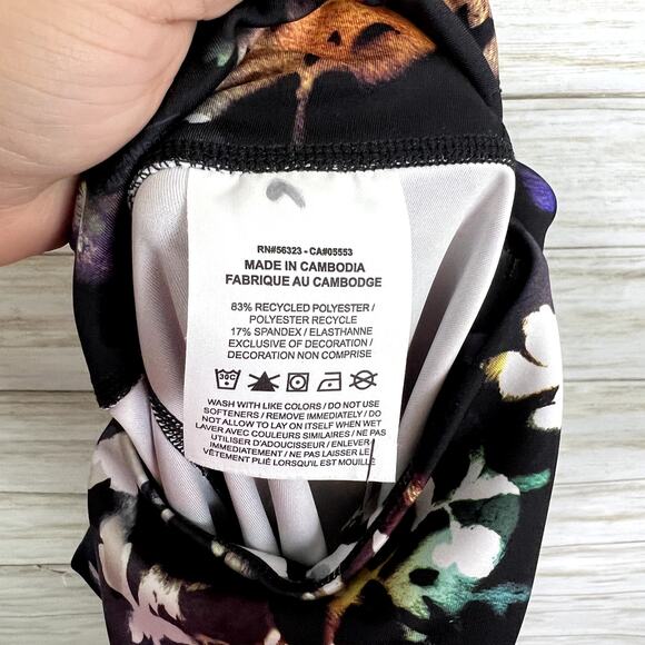 Nike Graphic Printed Floral Dri Fit Training Tights - Picture 8 of 8